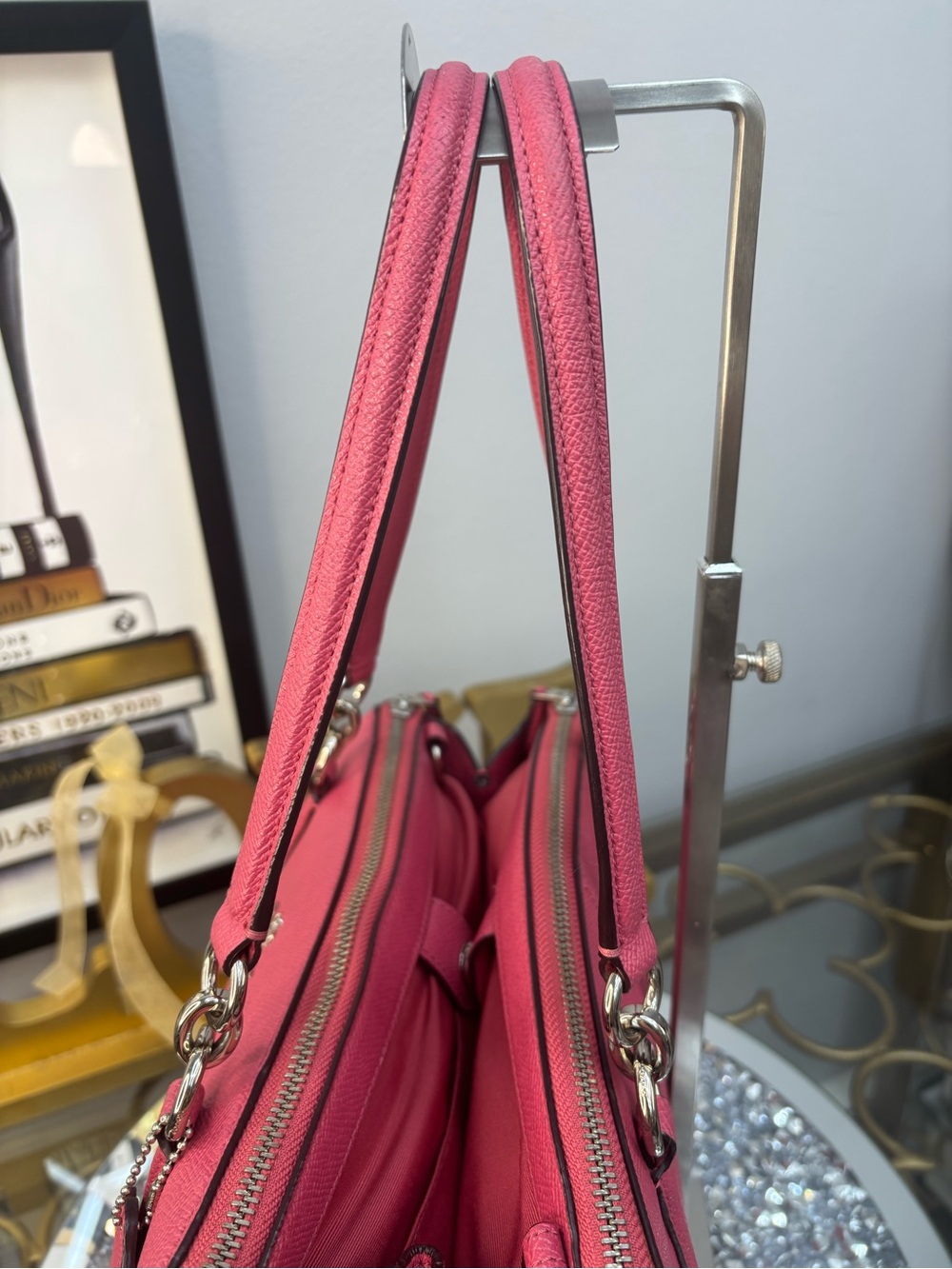 Coach 2016 Christie Carryall in Crossgrain Leather - Picture 9 of 14